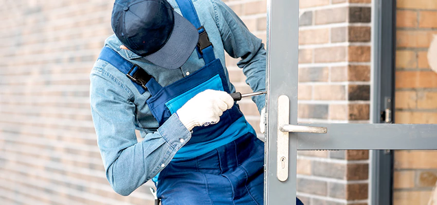 Pivot Storefront Door Locks Installation in Chico, California
