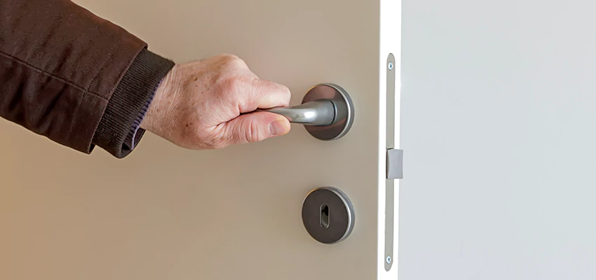 Restroom Locks Privacy Bolt Installation in Chico, California